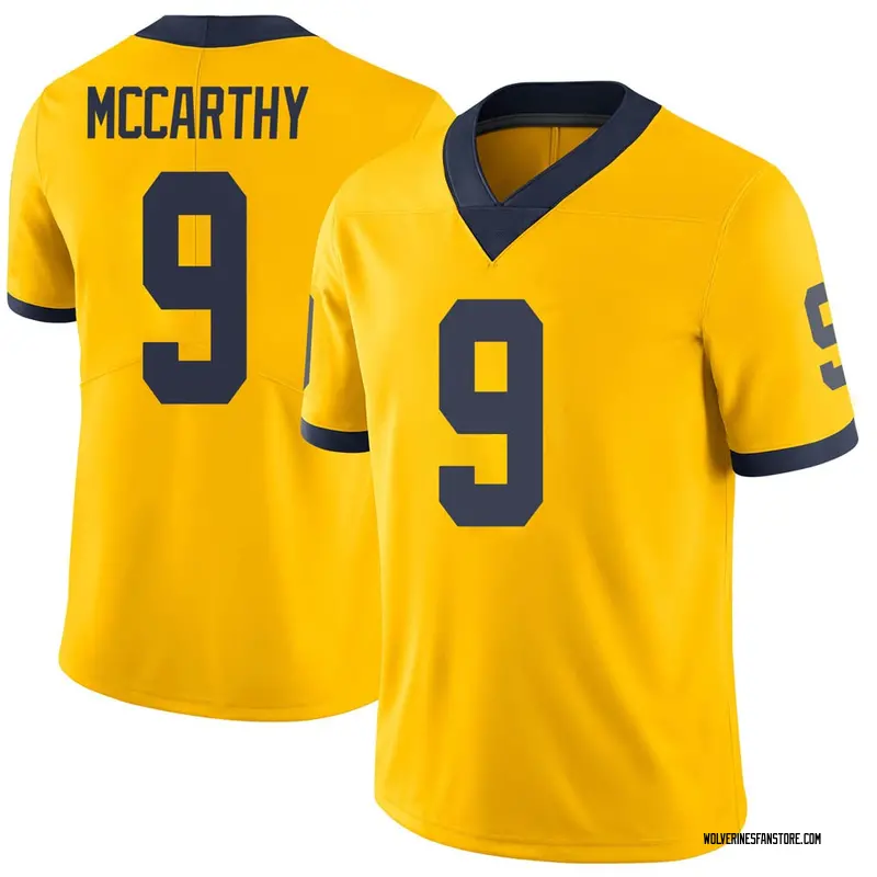 Limited Men's J.J. McCarthy Michigan Wolverines White Football College